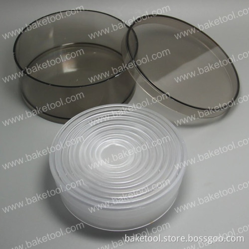 New 9pcs Round shape Cookie Cutter set